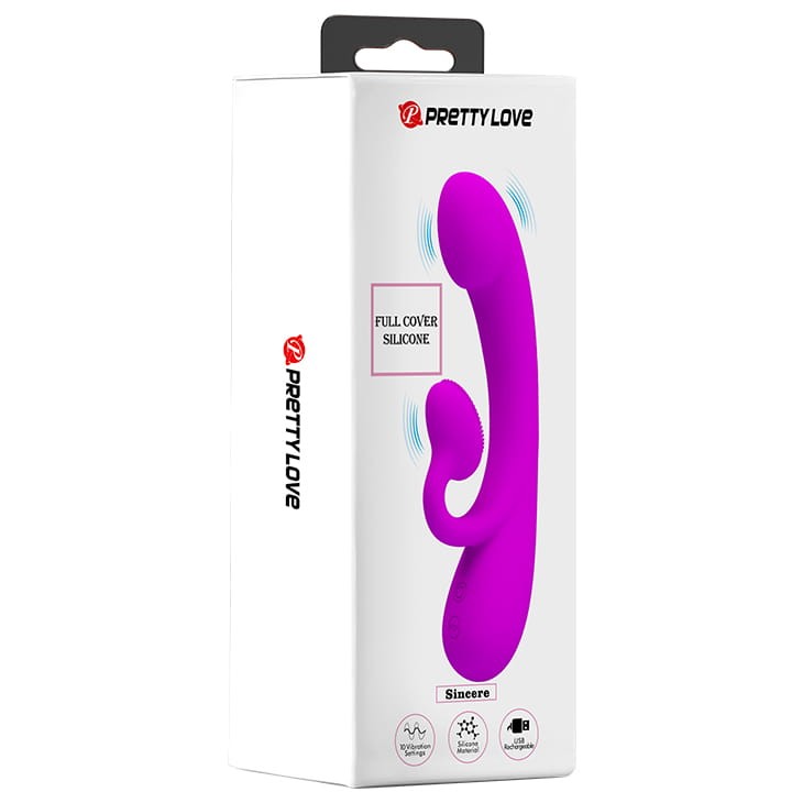 Super gładki wibrator Łechtaczka punkt G USB-4
