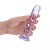 Miękkie i śliskie dildo żelowe Penis 15/3,5 cm Fiolet