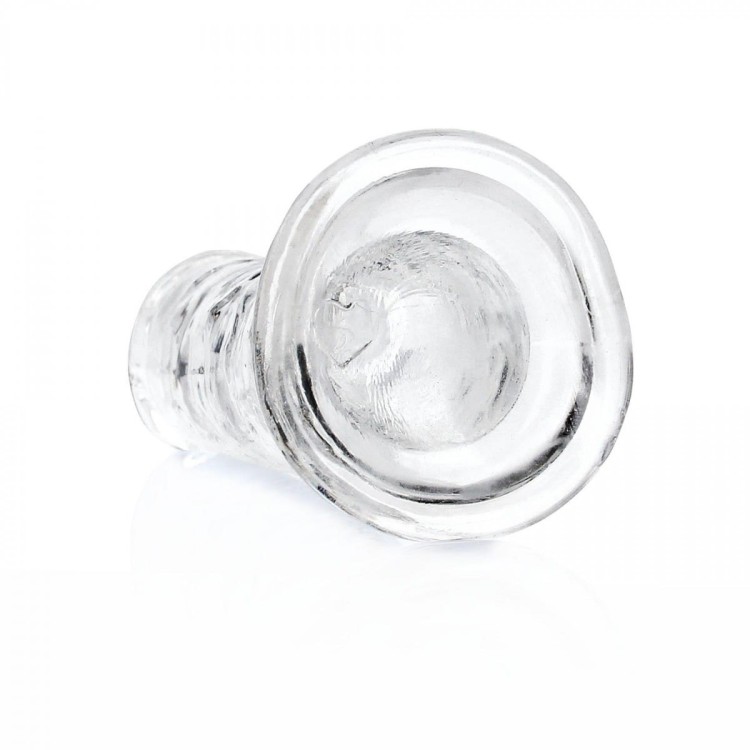 Krystaliczne śliskie dildo żelowe Penis 15 na 3,5 cm-2