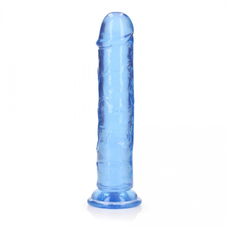 Żelowe miękkie dildo Penis 20/4 cm Niebieski-1