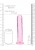 Żelowe miękkie i śliskie dildo Penis 20/4 cm Pink-3