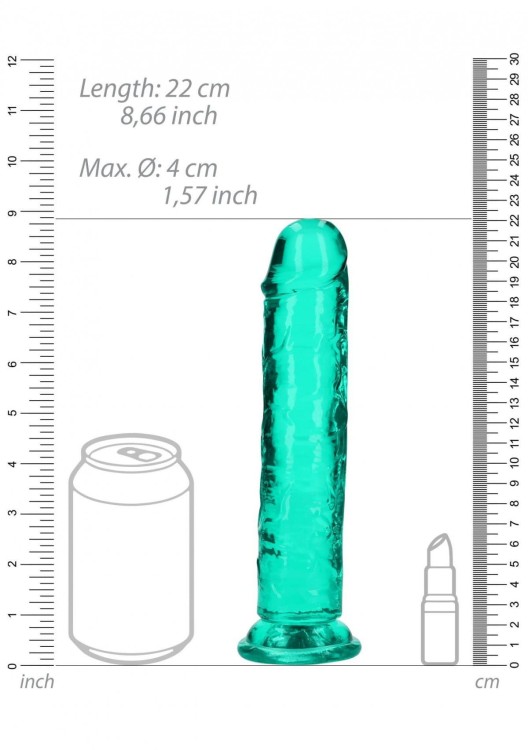 Żelowe miękkie i śliskie dildo Penis 20/4 cm-2