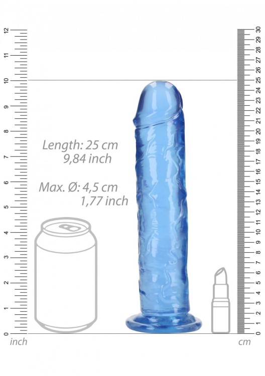 Żelowe miękkie i śliskie dildo Penis 23/4 cm-4