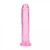 Żelowe miękkie i śliskie dildo Penis 25/4 cm Pink-1