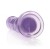Żelowe miękkie i śliskie dildo Penis 25/4 cm Fiolet-1