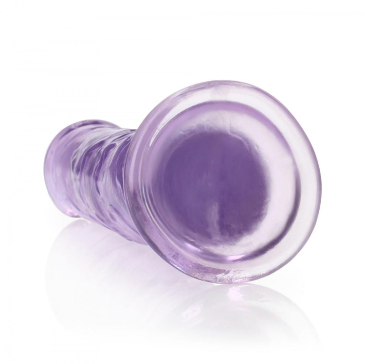 Żelowe miękkie i śliskie dildo Penis 25/4 cm Fiolet-1