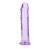 Żelowe miękkie i śliskie dildo Penis 25/4 cm Fiolet-2