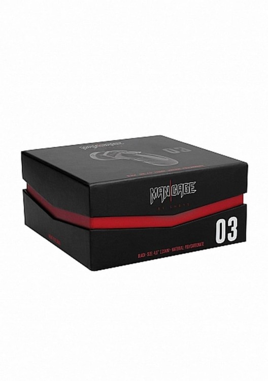 Klatka na penisa Model 03 Długość 11,5 cm-3