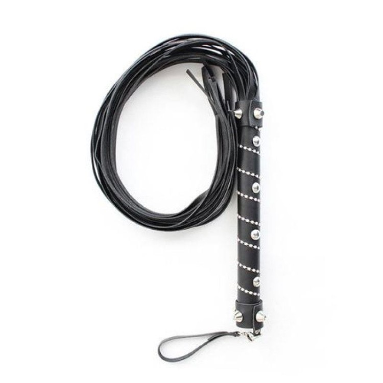 Czarny bicz 50 cm-1