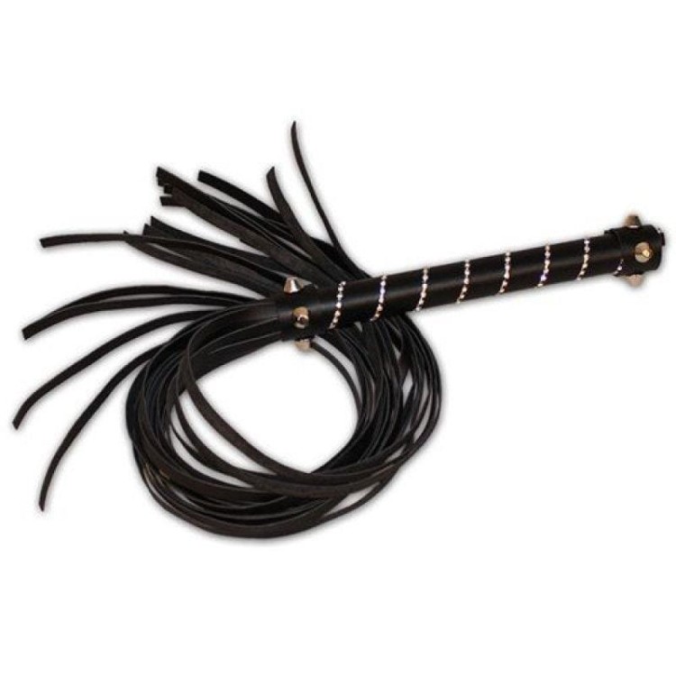 Czarny bicz 50 cm-2