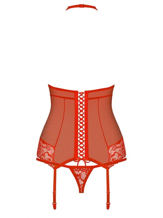 Bielizna-838-COR-3 gorset i stringi  S/M