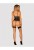 Bielizna-Alessya gorset czarny  XS/S