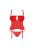 Bielizna-Blossmina gorset i stringi  4XL/5XL