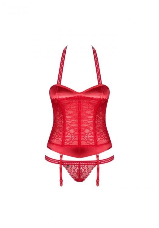 Flameria gorset i stringi  S/M