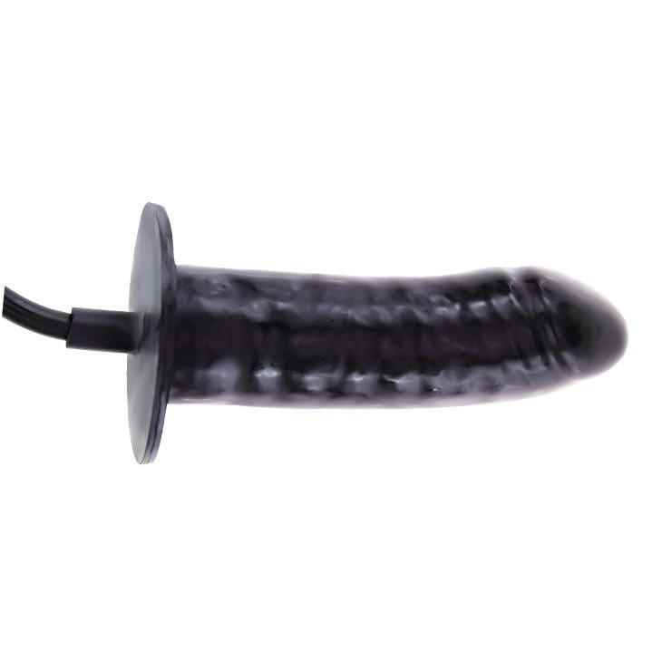 Pompowany wtyk analny penis 16 cm-2