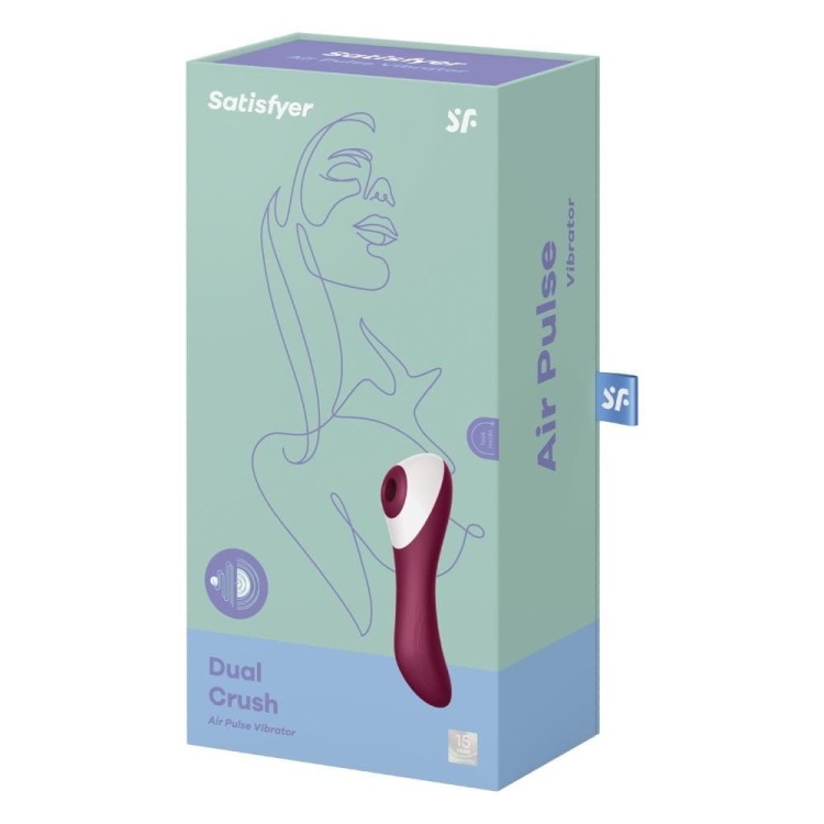 Satisfyer Stymulator dwustronny Wibracje i ssanie-3