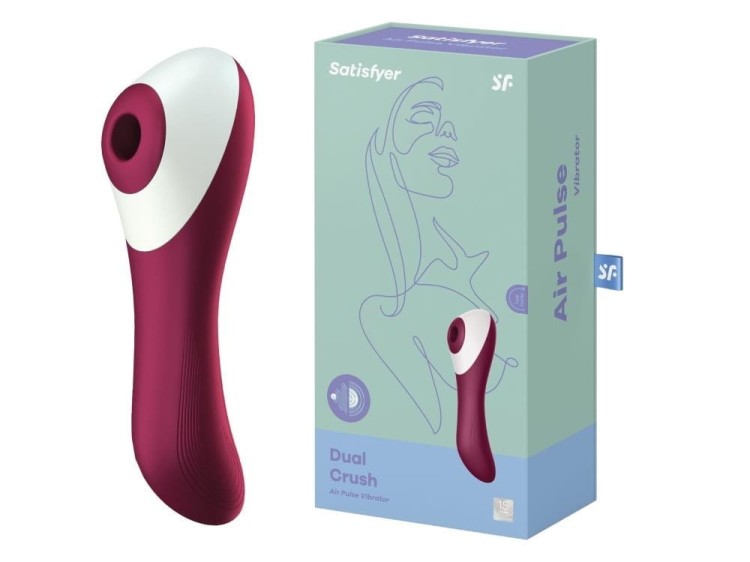 Satisfyer Stymulator dwustronny Wibracje i ssanie