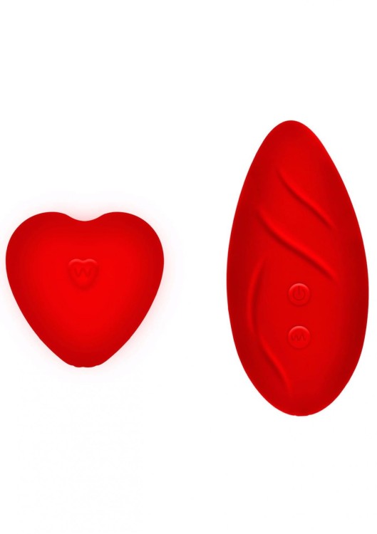 Wibrujące majtki Koronka Czerwone-2