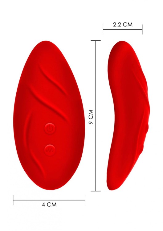 Wibrujące majtki Koronka Czerwone-6