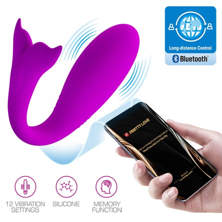 Bezprzewodowe wibrujące jajeczko Aplikacja-1