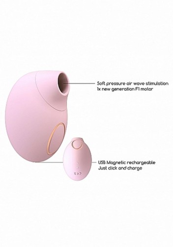 Ssanie i pilsacje Stymulator łechtaczki Pink-1