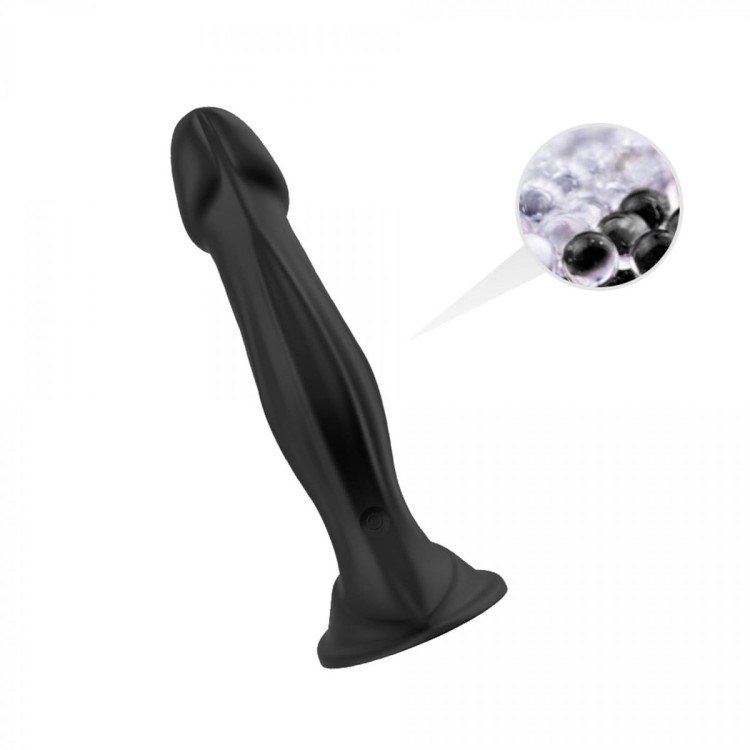 Optimus Black Wibrator analny-6
