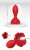 Mały wibrator analny Rosenberg Red-3