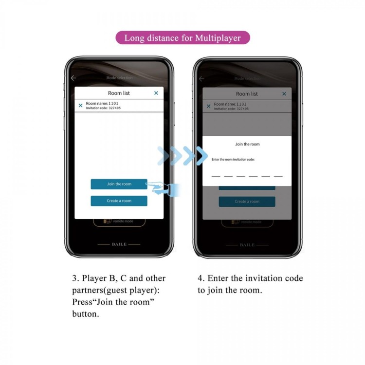 Wibrator do punktu G Sterowany App Prettylove-2