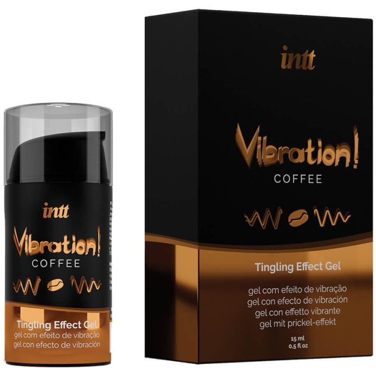Żel o smaku kawy Efekt wibracji 15 ml