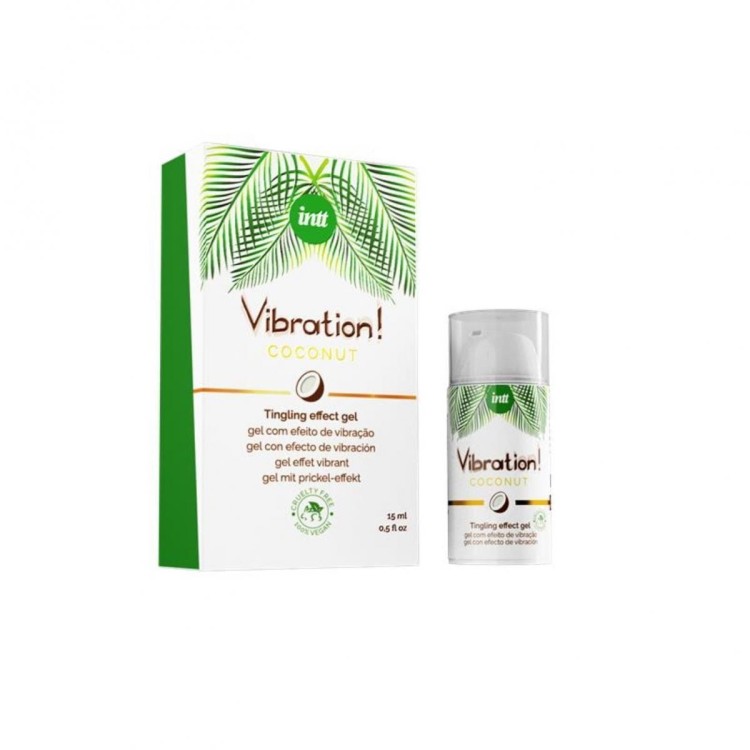 Wegański żel kokosowy Efekt wibracji 15 ml