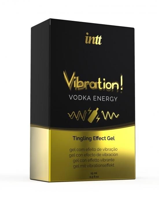 Intt Wibrujący Żel  Vodka 15 ml-2
