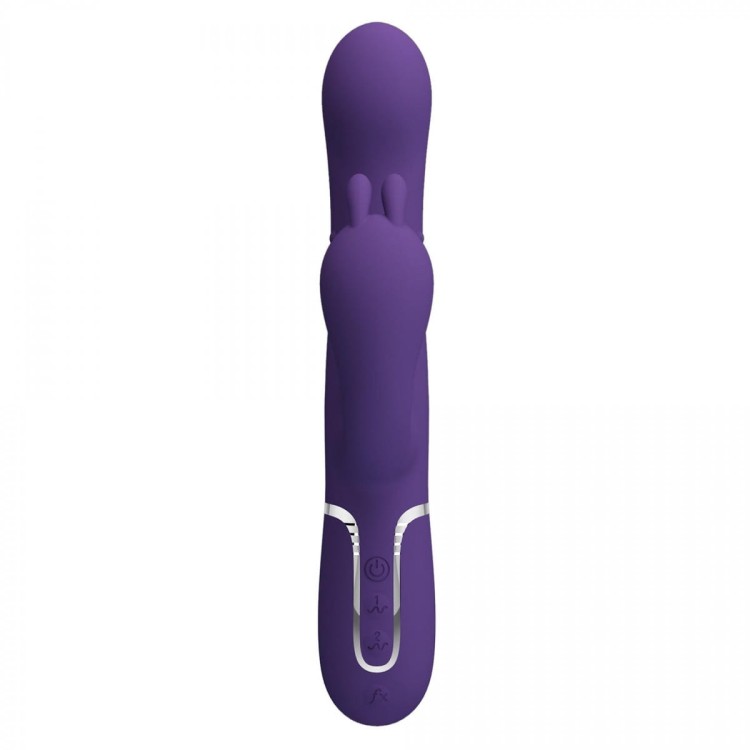 Potrójny wibrator stymulacja pochwy łechtaczki anusa-9