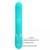 Gigi Light Blue Wibrator z funkcją lizania i pulsacji-3