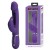 Wibrator Prettylove Kampas Dark Purple z językiem