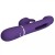 Wibrator Prettylove Kampas Dark Purple z językiem-5