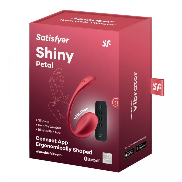 Shiny Petal red Connect App Wibrujące Jajko