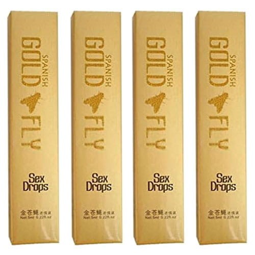 Elixir Gold Fly Wzmocniona Formuła dla Kobiecego Libido 4 szt