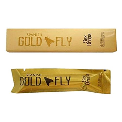 Koncentrat wzmagający pożądanie i orgazm Gold Fly 8 szt-1