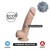 Realistyczne dildo Silexpan 17,8 cm-5