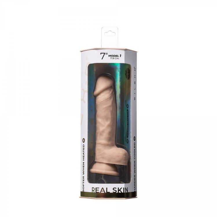Realistyczne dildo Silexpan 17,8 cm-6