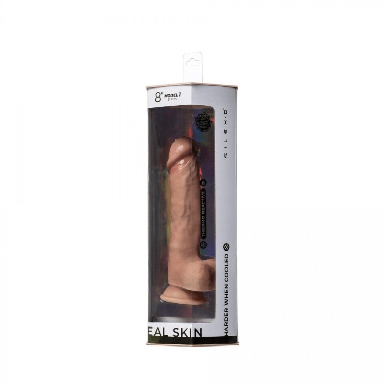 Realistyczne dildo Silexpan 20,3 cm-3