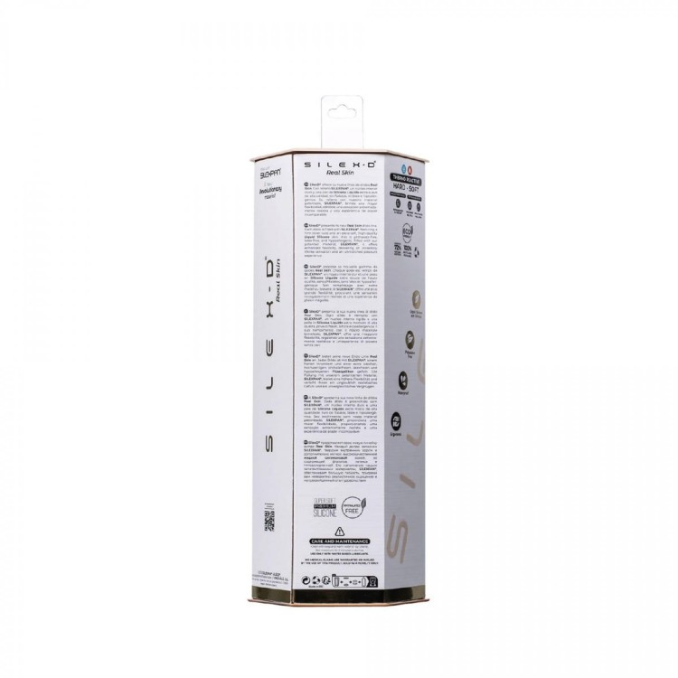Realistyczne dildo Silexpan 20,3 cm-9