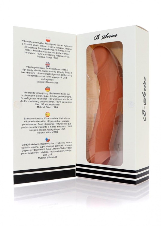 Przedłużka z wibratorem USB Pilot + 5 cm-2