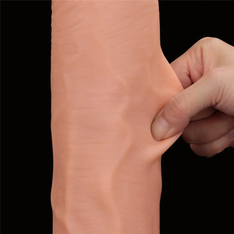 Wielki silikonowy realistyczny penis 36 cm-3