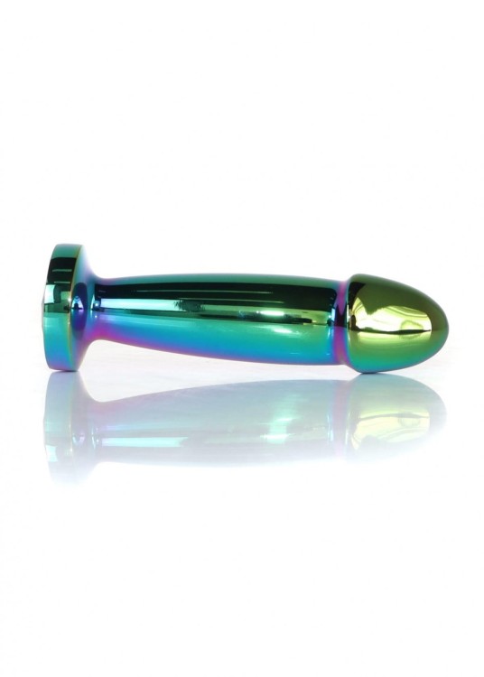 Metalowy plug  analny z kryształem S-2