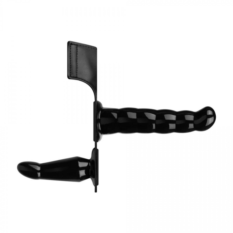 Podwójny strap-on z wibracjami-1