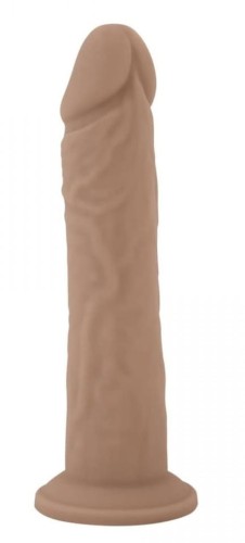 Penis 20,3 cm Miękki na zewnątrz Twardy w środku-1