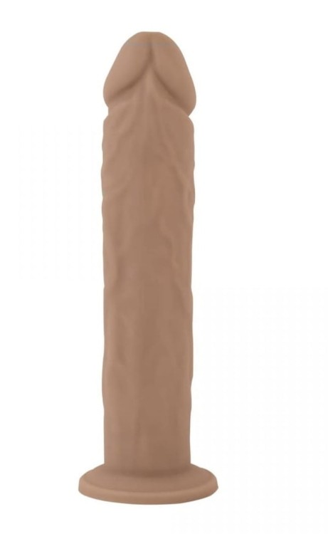 Penis 22,9 cm Miękki na zewnątrz Twardy w środku-2