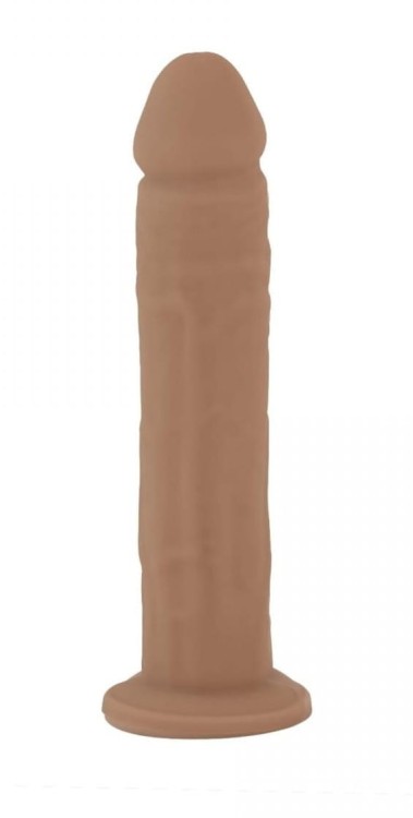 Penis 22,9 cm Miękki na zewnątrz Twardy w środku-4