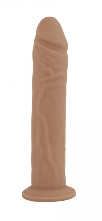 Penis 22,9 cm Miękki na zewnątrz Twardy w środku-5
